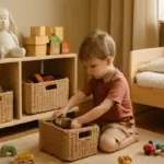 Organizzazione dei giochini in cameretta: il metodo naturale che favorisce l’ordine anche nei più piccoli