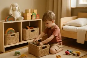 Organizzazione dei giochini in cameretta: il metodo naturale che favorisce l’ordine anche nei più piccoli