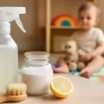 Detergenti ecologici fatti in casa per superfici delicate dei bambini: la ricetta che elimina i batteri senza rischi