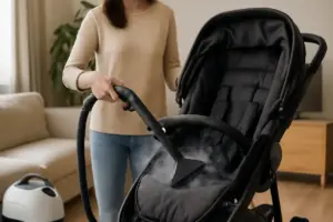 Pulizia naturale dei passeggini dei bambini: il metodo che elimina germi e macchie senza fatica
