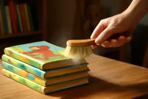 Come si toglie la polvere dai libri dei bambini senza prodotti chimici? Soluzione delicata per preservare carta e colori