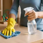Pulisci le superfici della stanza dei bambini con acqua e bicarbonato: in quale sequenza agiscono meglio