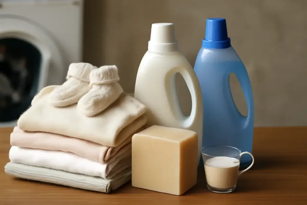 Il sapone di Marsiglia è davvero sufficiente per il bucato dei neonati? Scopri cosa aggiungere per un risultato completo