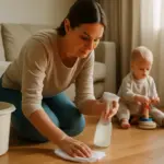 Come igienizzare pavimenti in legno senza prodotti tossici: il metodo che protegge sia i bimbi che i materiali