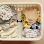 Come dividere la biancheria dei piccoli dalle cose degli adulti? L’errore comune che rende meno efficace l’organizzazione