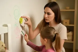 Togliere le macchie di pennarello dalle pareti della cameretta: il rimedio naturale che funziona senza scolorire la pittura