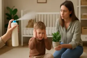 I problemi causati da spray profumati nella stanza dei piccoli: rimedi green più sicuri per migliorare l’aria