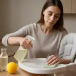 Prodotti naturali per igienizzare le sedie dei bambini: scopri cosa utilizzano le mamme attente alla sicurezza