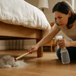 Polvere sotto il lettino: come eliminarla naturalmente per un sonno più sicuro