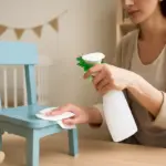 Come ridurre la carica batterica sui mobili dei piccoli senza alcool: il sistema che non secca i materiali e rispetta la pelle
