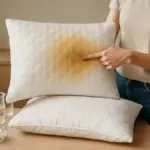 Come togliere facilmente il sudore dai cuscini dei bambini usando solo rimedi casalinghi: guida passo passo