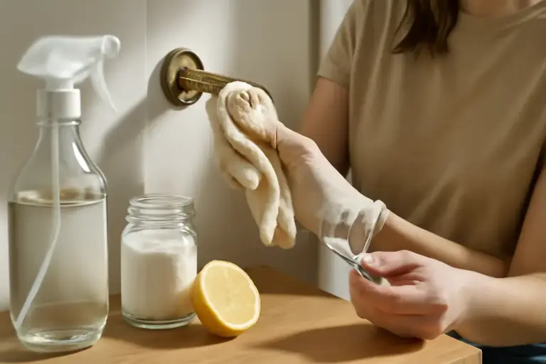 Pulizia delle maniglie e dei piccoli oggetti con ingredienti naturali: l’accorgimento fondamentale per evitare trasmissione di germi