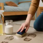 Quale metodo naturale funziona contro le orme di scarpe sul pavimento della cameretta? Soluzione rapida con ingredienti che hai già in casa