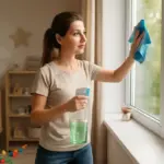 Pulire i vetri delle finestre di una stanza per bambini senza lasciare residui: i passaggi ‘green’ che garantiscono brillantezza a prova di bimbo
