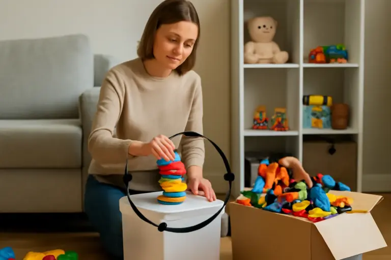 Come gestire la rotazione dei giocattoli: il sistema che riduce il disordine e valorizza ogni gioco