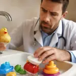 Giocattoli di plastica: lavarli solo con acqua basta? Ecco cosa raccomandano i pediatri