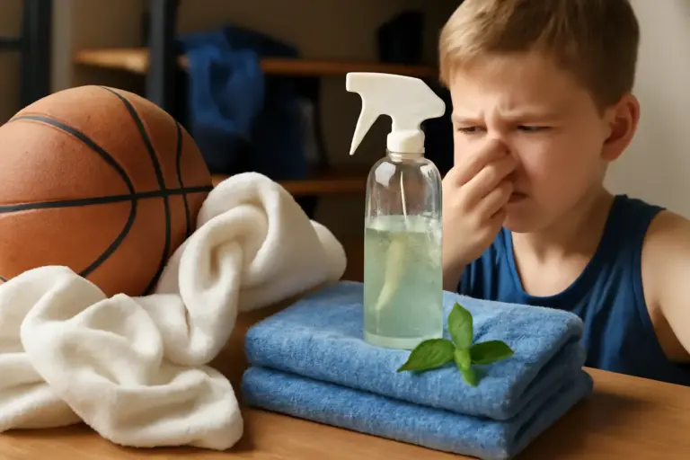 Asciugamani dei piccoli che puzzano dopo la palestra? Soluzione naturale anti-odore per rinfrescarli a lungo
