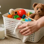 Come tenere pulito il box giochi dei bambini con ingredienti naturali: il trucco che evita la proliferazione di germi invisibili