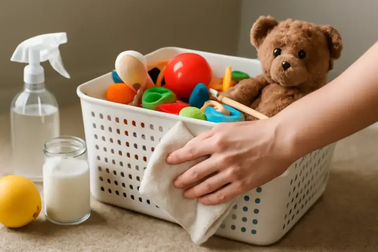 Come tenere pulito il box giochi dei bambini con ingredienti naturali: il trucco che evita la proliferazione di germi invisibili