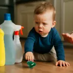 Quali ingredienti evitare nelle pulizie domestiche? Ecco quelli più rischiosi per i bimbi