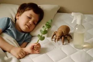 Bambini e acari nei materassi: metodi naturali per tenerli lontani ogni notte