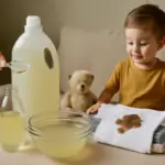 Come evitare che i detersivi fai-da-te lascino macchie sui tessuti vicini ai bambini: le proporzioni ideali che assicurano pulizia senza tracce