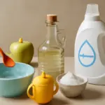 Come evitare residui di detersivo nelle ciotole dei bimbi con rimedi casalinghi? La soluzione che rispetta gusto e salute