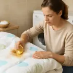 Come smacchiare il piumone dei bambini in modo naturale senza rovinarlo: il trucco che elimina ogni alone